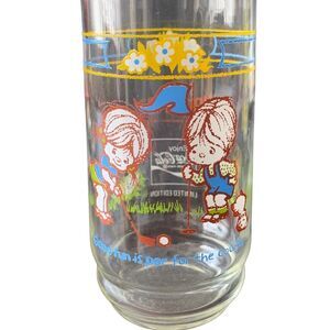 Vintage Coca-Cola Urchins Golf Drinking Glass 1976 LIMITED EDITION Cute HTF